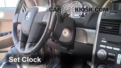 2005 Mitsubishi Galant ES 2.4L 4 Cyl. Reloj Fijar hora de reloj